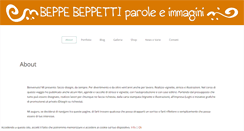 Desktop Screenshot of beppebeppetti.com